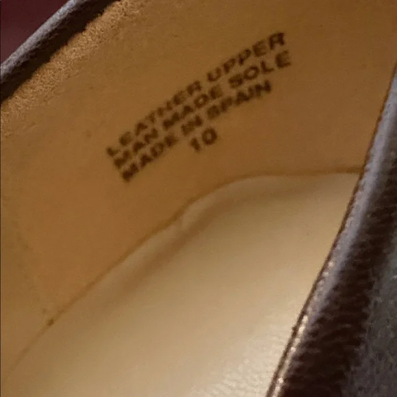 NWT VTG Etienne Aigner Taylor Truffle Spain Leather Mid-Heel Pumps 90s Office - Picture 5 of 14